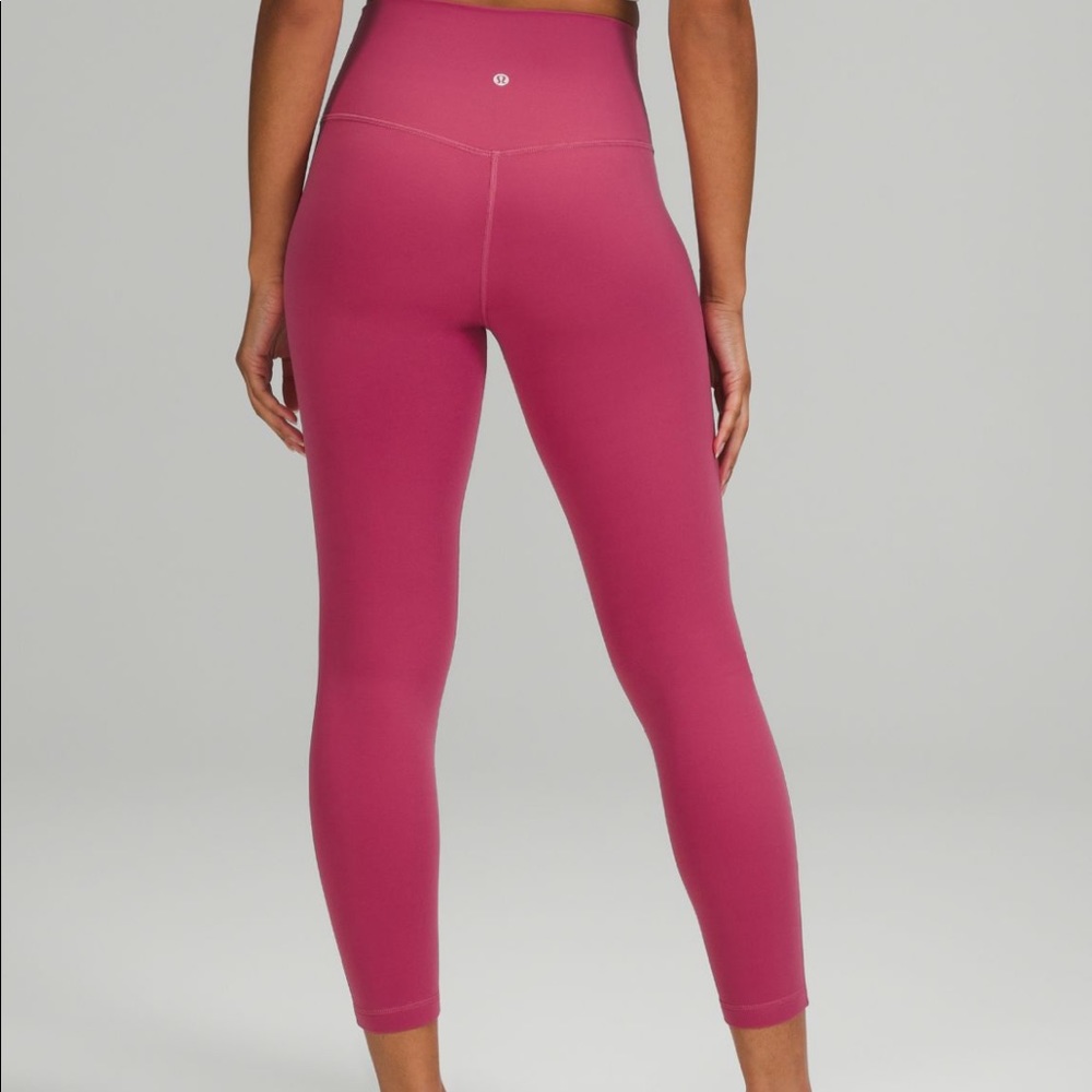 NWT Lululemon Align HR Legging 25” * Pink Lychee Size 2